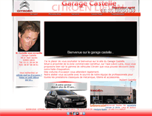 Tablet Screenshot of citroen-lievin.com